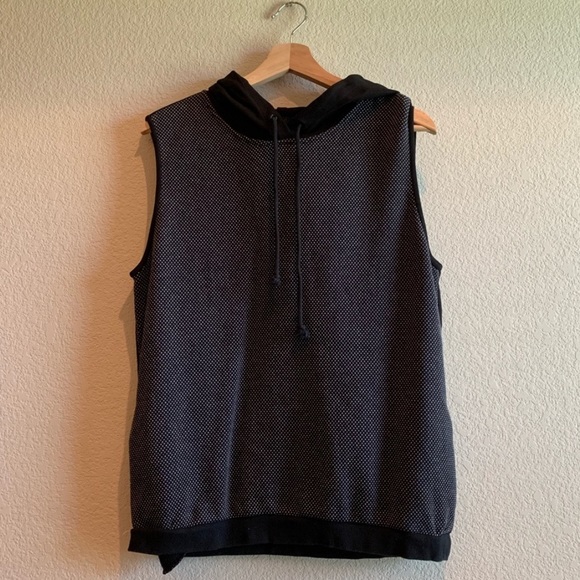 Tibi Hooded Sleeveless Sweatshirt S - Picture 2 of 3